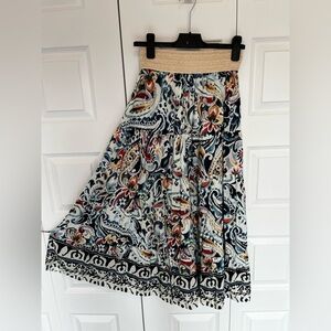 Boho Style Paisley Skirt.